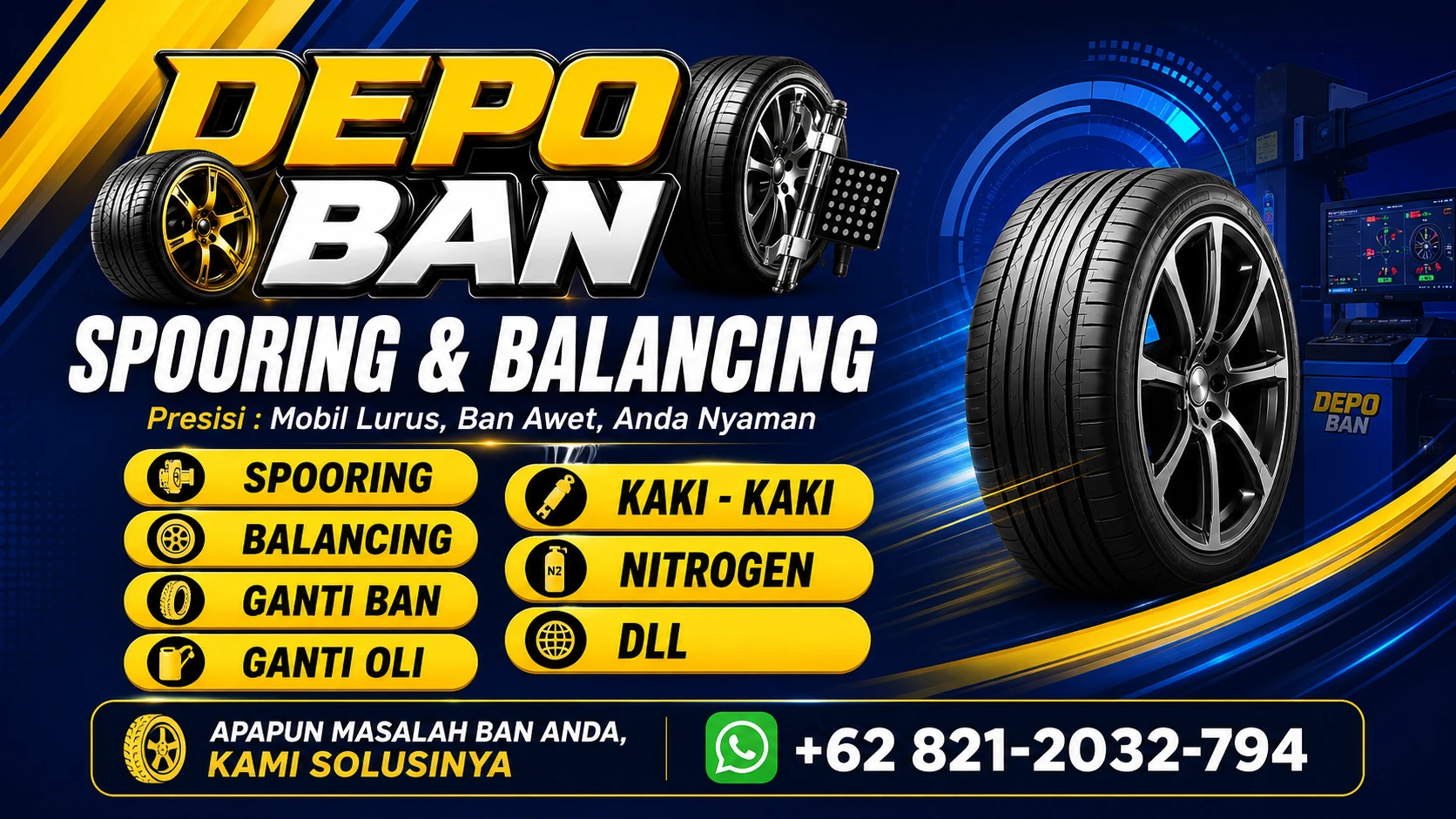 Promo spooring Depo Ban